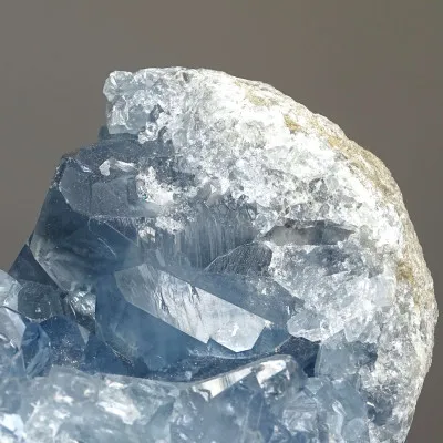 Celestine crystals druse 1045g, Madagascar | Minerals-Stones