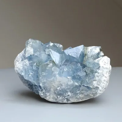 Celestine crystals druse 1005g, Madagascar | Minerals-Stones