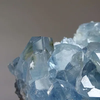 Celestine crystals druse 912g, Madagascar | Minerals-Stones