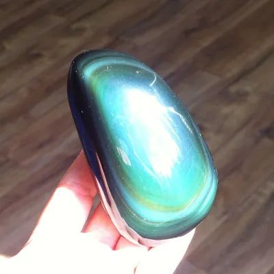 Obsidián duhový leštěný 339g, Mexiko | Minerals-Stones