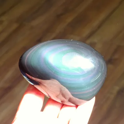 Obsidian Regenbogen poliert 270g, Mexiko | Minerals-Stones