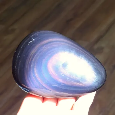 Obsidian Regenbogen poliert 390g, Mexiko | Minerals-Stones