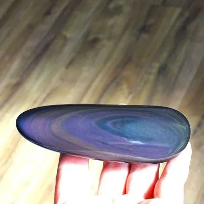 Obsidian rainbow polished 177g, Mexico | Minerals-Stones