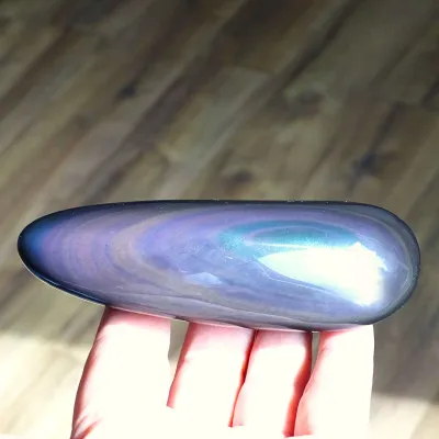Obsidian rainbow polished 177g, Mexico | Minerals-Stones