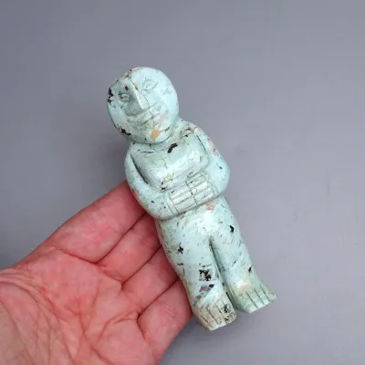 Chrysokoll - Pachamama Figur 143g, Peru | Minerals-Stones