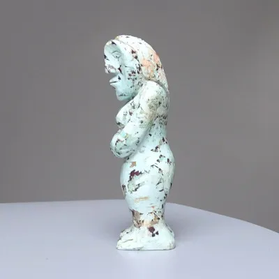 Chryzokol - Pachamama soška 178g, Peru | Minerals-stones