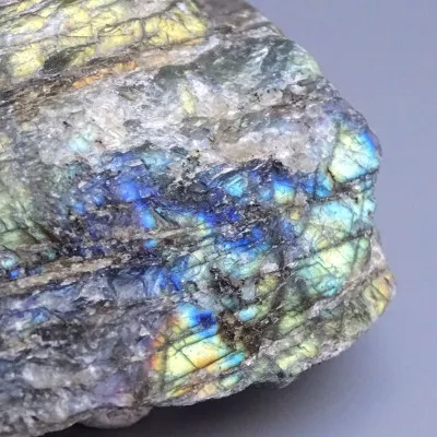 Labradorite natural unpolished 279g, Madagascar | MINERALS-STONES