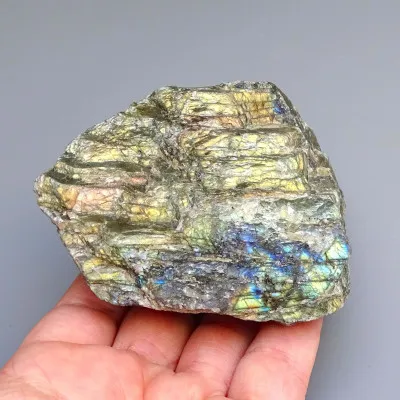 Labradorite natural unpolished 279g, Madagascar | MINERALS-STONES