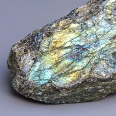 Labradorit přírodní neleštěný 198g, Madagaskar | MINERALS-STONES®