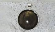 Obsidian – pendants made of natural volcanic glass