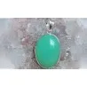 Chrysoprase pendants made of silver | Minerals-Stones®