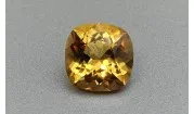 Heliodor (Goldberyll) natürlicher geschliffener Edelstein