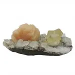 Apophyllit-Stilbit-Zeolith-Kristalle und Drusen |Minerals-stones