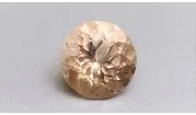 Morganite natural gemstone beryl