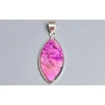 Cobaltocalcite silver pendants | Minerals-Stones®