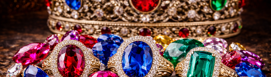 Královské drahokamy: rubín, safír a smaragd v dějinách moci | MINERALS-STONES®