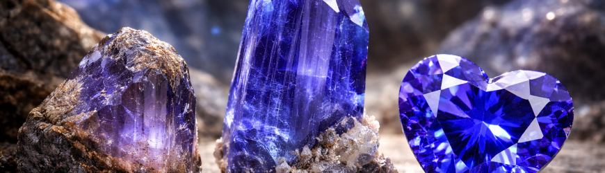 Tanzanit – vzácný modrofialový drahokam z Tanzanie | MINERALS-STONES®